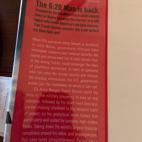 David Baldacci 'The Edge' Hardcover Book - Picture 3 of 4